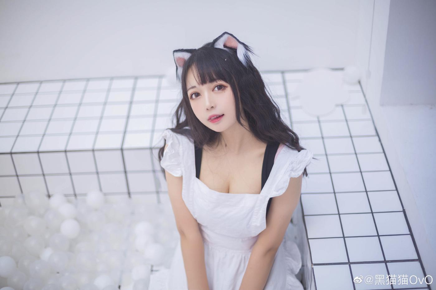 黑猫猫OvO – NO.24 图61套-女仆喵 [9P]插图